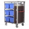MUNK Rettungstechnik Rollcontainer 1200x800mm Atemschutzgeräteboxen und Ersatzflaschen-small