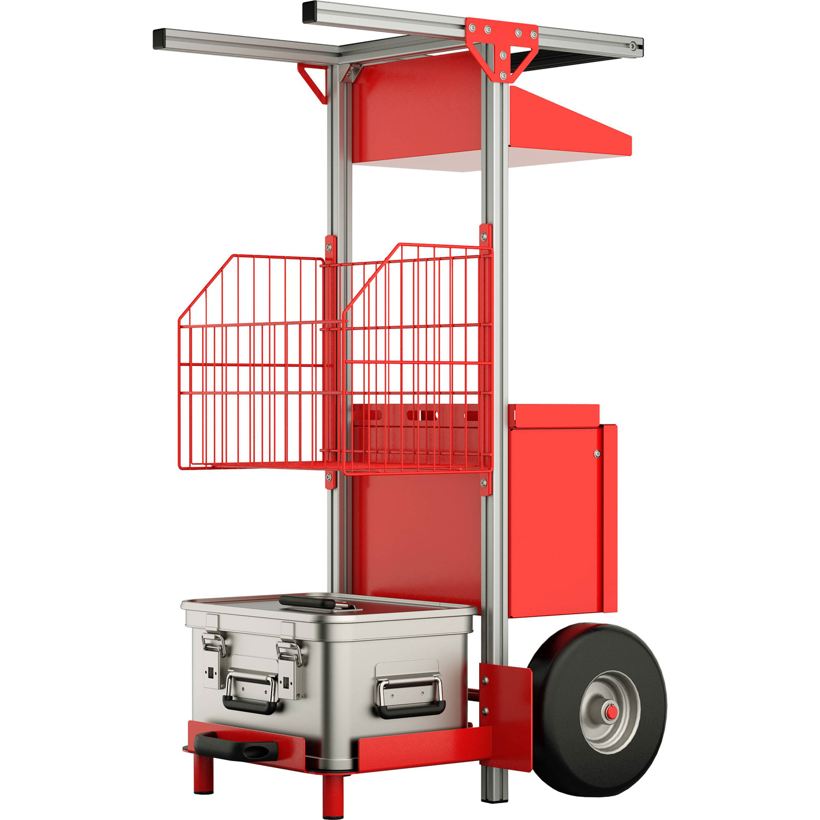 Munk Rettungstechnik SafeCaddy "Erste Hilfe" ohne Beladung