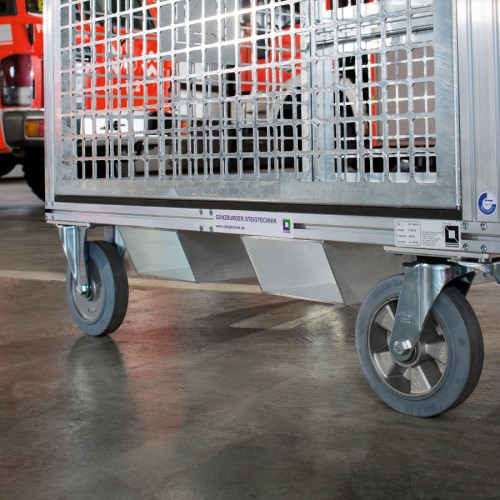 MUNK Rettungstechnik Stapleraufnahme für Rollcontainer