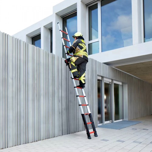 Telesteps Anlegeleiter Rescue Line Feuerwehr/Militär 13 Sprossen 4,1m