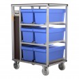 MUNK Rettungstechnik Rollcontainer 1200x800mm Atemschutzgeräteboxen und Ersatzflaschen-small