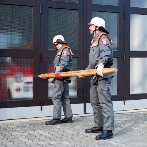 MUNK Rettungstechnik Klappleiter aus Holz