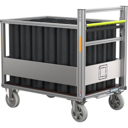 MUNK Rettungstechnik Rollcontainer Atemluftflaschen