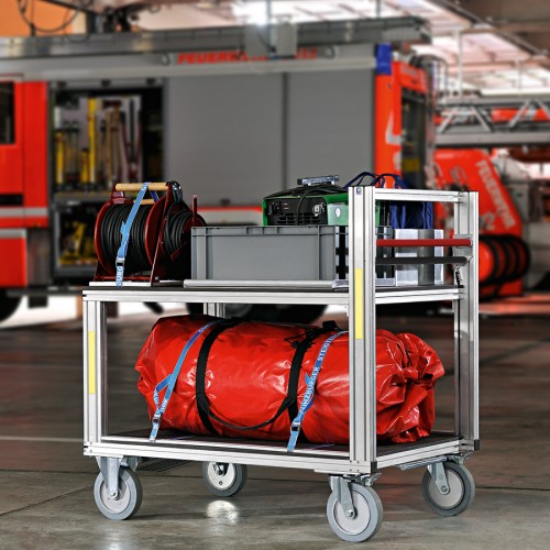 MUNK Rettungstechnik Universal-Rollcontainer mit 2 Plattformen