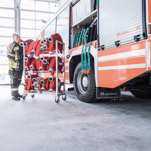 MUNK Rettungstechnik Schlauchregal fahrbar