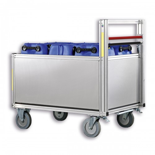 MUNK Rettungstechnik Rollcontainer mit Aluminiumbox