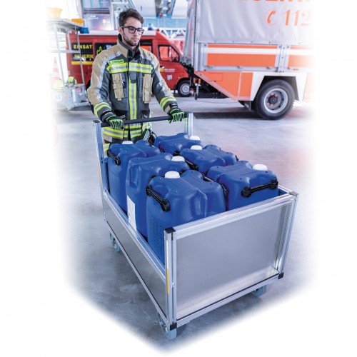 MUNK Rettungstechnik Transportwagen Aluminiumbox
