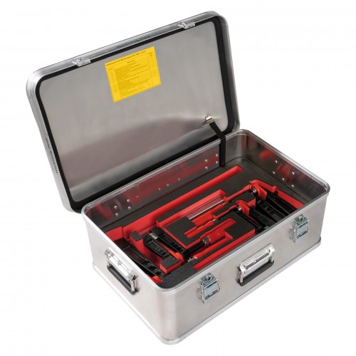 MUNK Rettungstechnik Kasten mit Einlagen und Inhalt Werkzeugsatz Holz