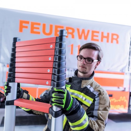 Telesteps Anlegeleiter Rescue Line Feuerwehr/Militär 13 Sprossen 4,1m